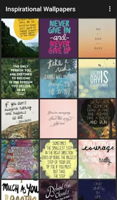 Inspirational Wallpaper android App screenshot 1